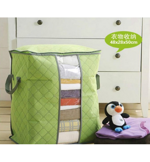 Foldable Storage Bag Clothes Blanket Quilt Closet Sweater Organizer Box Pouche