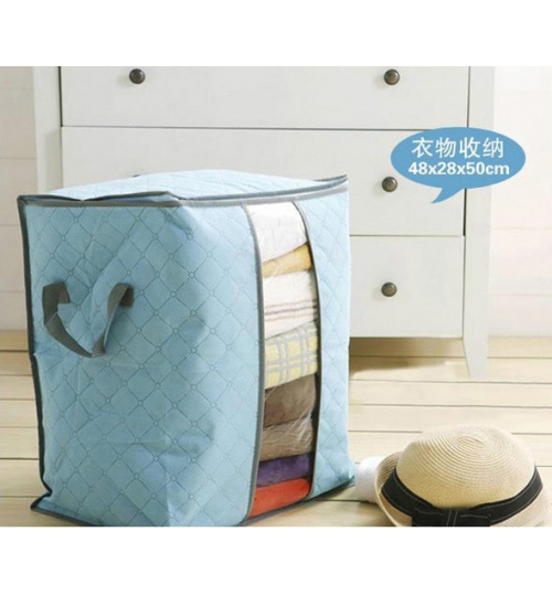 Foldable Storage Bag Clothes Blanket Quilt Closet Sweater Organizer Box Pouche