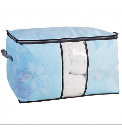 Foldable Storage Bag Clothes Blanket Quilt Closet Sweater Organizer Box Pouche