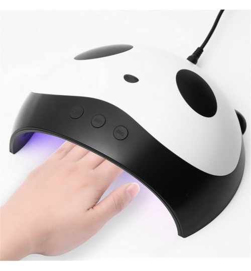 24W UV Nail Lamp Nail Dryer Panda