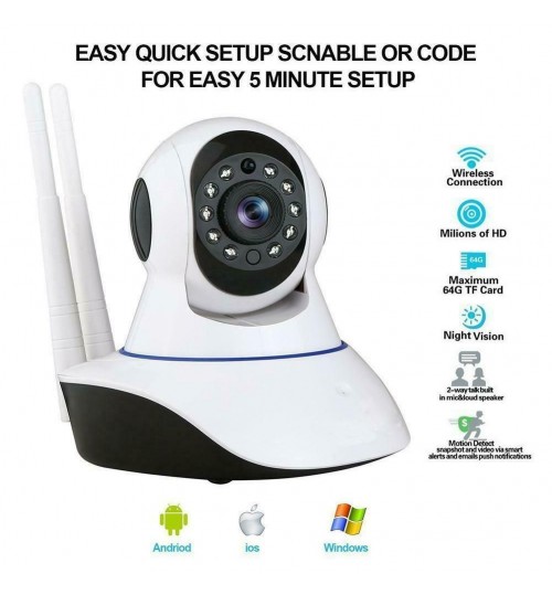 Wifi IP Security Camera CCTV 720P