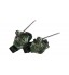 7 in 1 Walkie Talkie Watch Camouflage Style x2