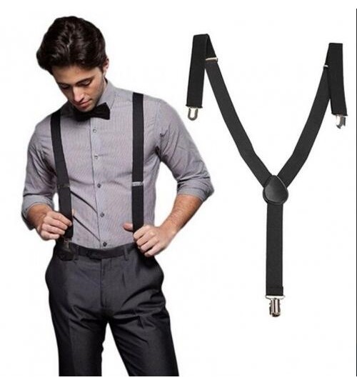 BLACK Suspenders