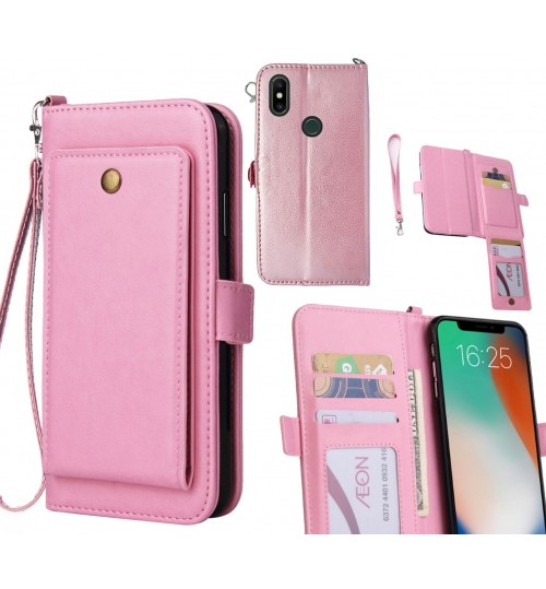 Xiaomi Mi Mix 2S  Case Retro Leather Wallet Case