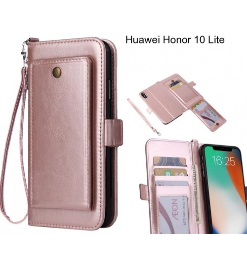 Huawei Honor 10 Lite  Case Retro Leather Wallet Case