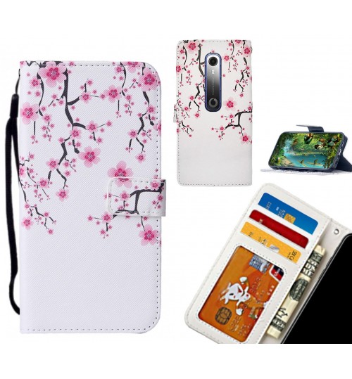 Vodafone N10 case 3 card leather wallet case printed ID