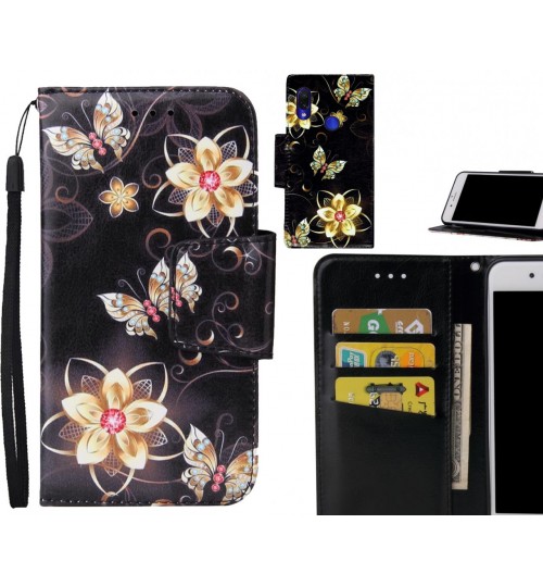 Xiaomi Redmi Note 7 Case wallet fine leather case printed