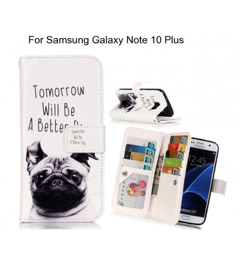 Samsung Galaxy Note 10 Plus case Multifunction wallet leather case