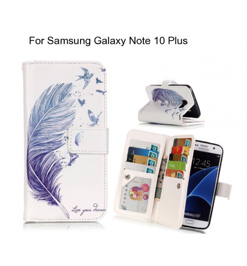 Samsung Galaxy Note 10 Plus case Multifunction wallet leather case