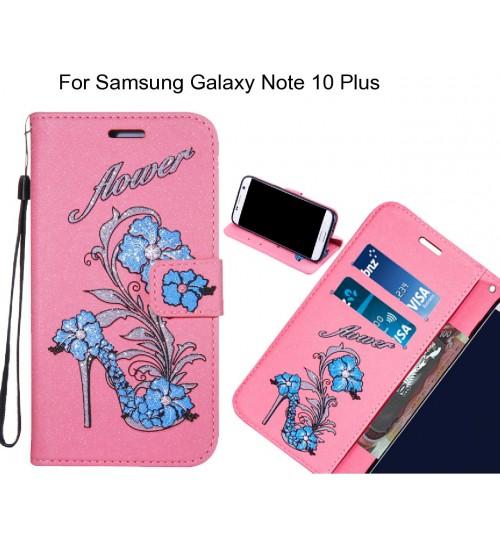 Samsung Galaxy Note 10 Plus case Fashion Beauty Leather Flip Wallet Case
