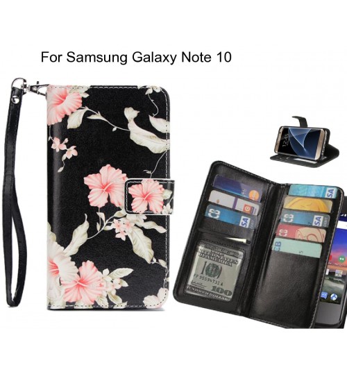 Samsung Galaxy Note 10 case Multifunction wallet leather case