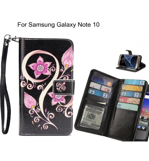 Samsung Galaxy Note 10 case Multifunction wallet leather case