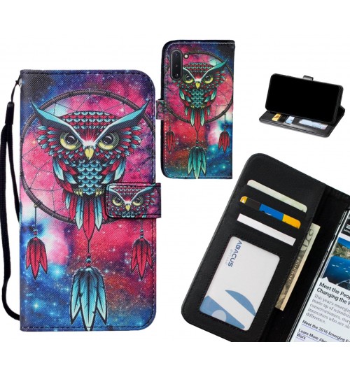 Samsung Galaxy Note 10 case leather wallet case printed ID