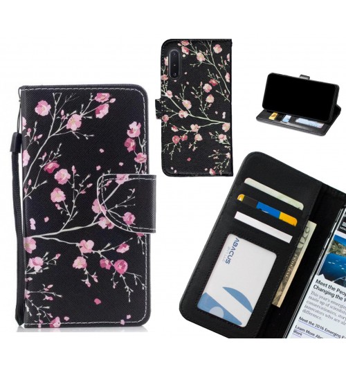 Samsung Galaxy Note 10 case leather wallet case printed ID