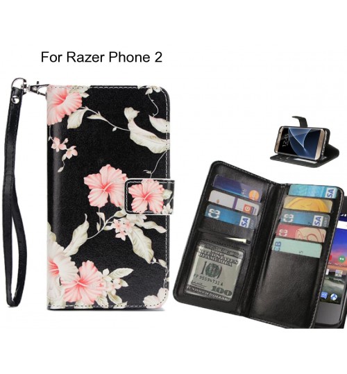 Razer Phone 2 case Multifunction wallet leather case