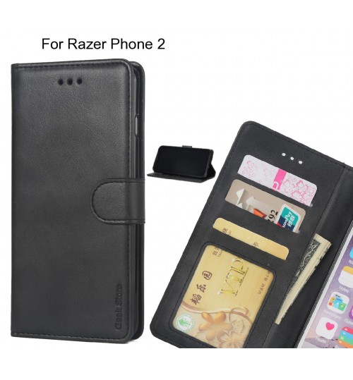 Razer Phone 2 case executive leather wallet case