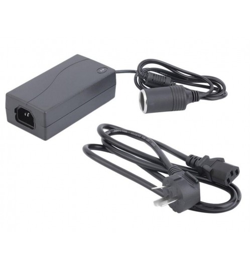 60W AC to DC Power Adapter Converter 220V-12V Car Cigarette Socket Charger