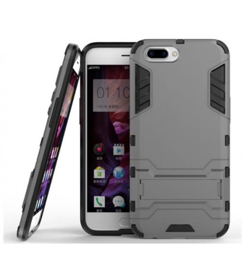 Oppo R11  Case Heavy Duty Hybrid Kickstand