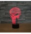3D Desk Lamp Animal Skull Decor Night LED Light