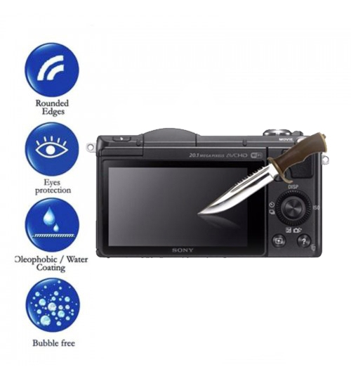 Sony LCD Screen Protector Tempered Glass For Alpha A6000 A6300 A6500