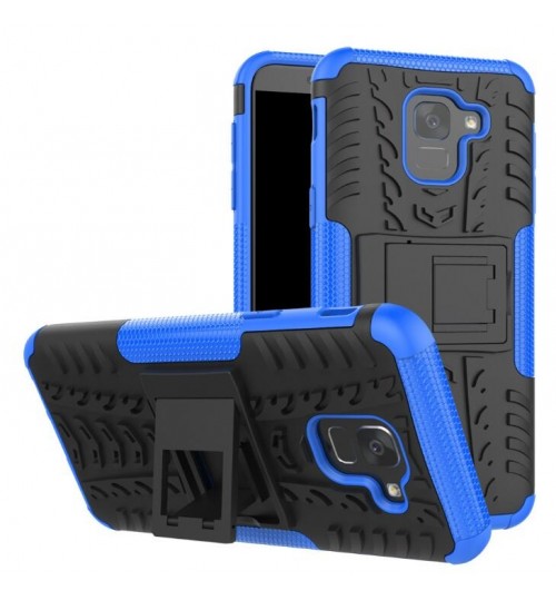 Galaxy J6 2018 Case Heavy Duty Kickstand combo