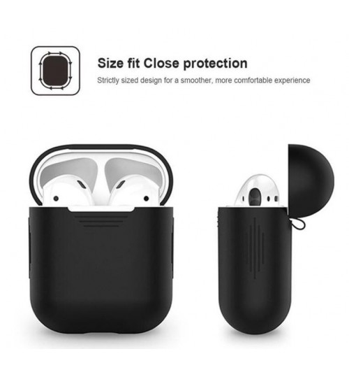 AirPods Case Protect Silicone Cover Skin Earphone Charger Cases