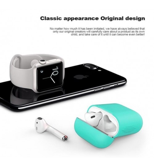 AirPods Case Protect Silicone Cover Skin Earphone Charger Cases