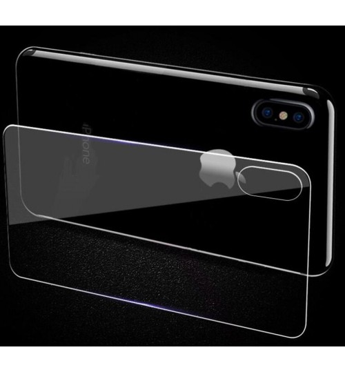 iPhone XS Max 6.5inch back glass screen protector clear