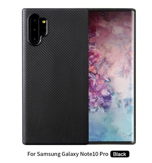 Galaxy Note 10 Plus case impact proof rugged case with carbon fiber