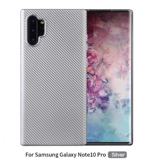 Galaxy Note 10 Plus case impact proof rugged case with carbon fiber