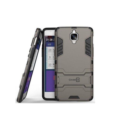 OnePlus 3 Case Heavy Duty Hybrid Kickstand Case