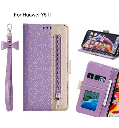 Huawei Y5 II Case multifunctional Wallet Case