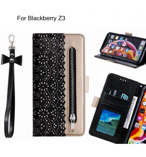 Blackberry Z3 Case multifunctional Wallet Case
