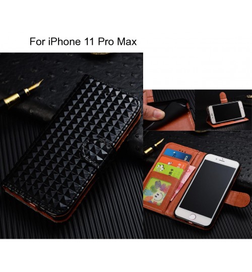 iPhone 11 Pro Max Case Leather Wallet Case Cover