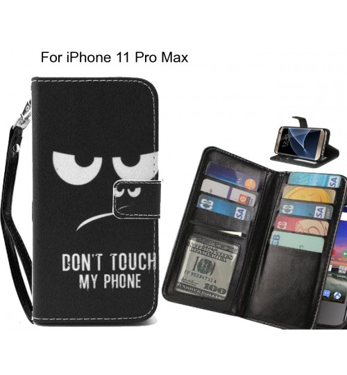 iPhone 11 Pro Max case Multifunction wallet leather case