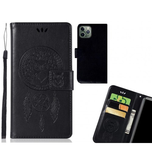 iPhone 11 Pro Case Embossed wallet case owl