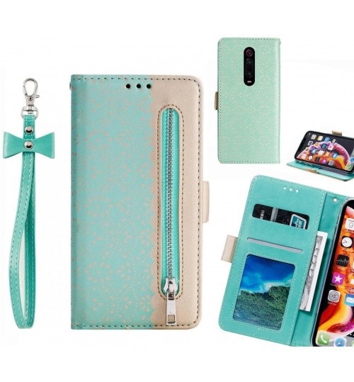 Xiaomi Redmi K20 Case Multifunctional Wallet Case - Green