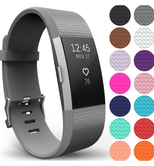 Fitbit charge 2 Silicone Replacement Watch Strap Band