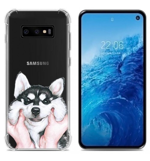 Galaxy S10e Case Printed Soft Gel TPU Case