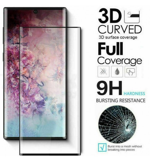 Galaxy Note 10 FULL Screen covered Tempered Glass Screen Protector