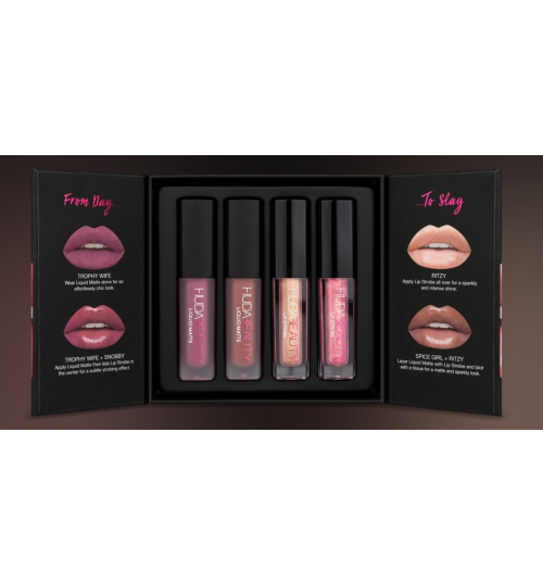 Huda Beauty Matte & Strobe Mini Lip Set