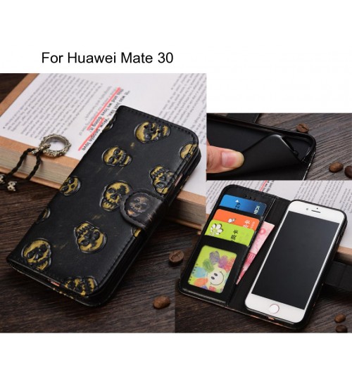 Huawei Mate 30  case Leather Wallet Case Cover