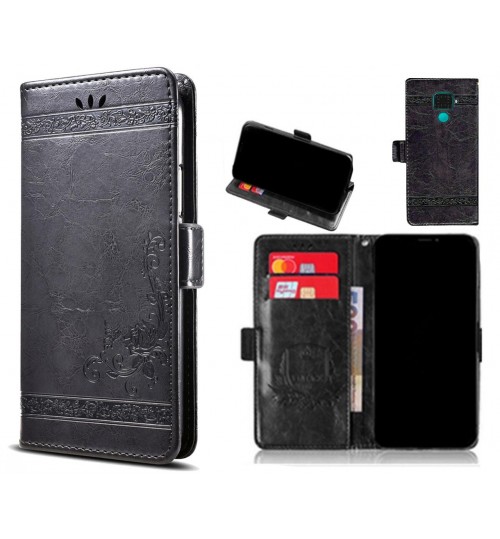 Huawei Mate 30 Lite Case retro leather wallet case