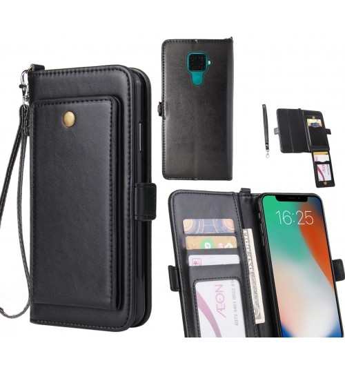 Huawei nova 5i Pro Case Retro Leather Wallet Case