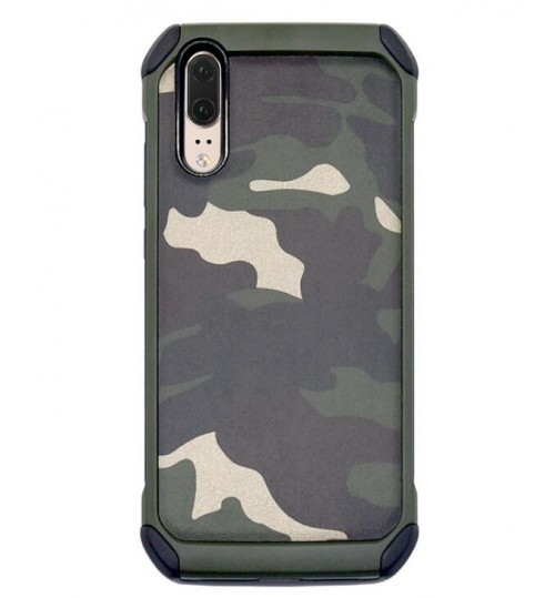 HUAWEI P20 impact proof heavy duty camouflage case