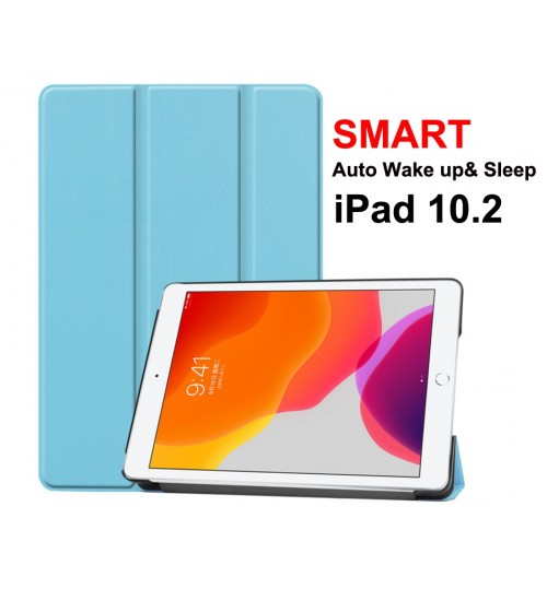 iPad 10.2 Case smart Leather Cover