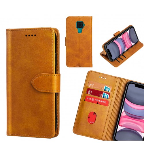 Huawei nova 5i Pro Case Premium Leather ID Wallet Case