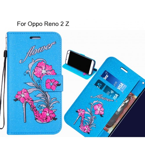 Oppo Reno 2 Z case Fashion Beauty Leather Flip Wallet Case