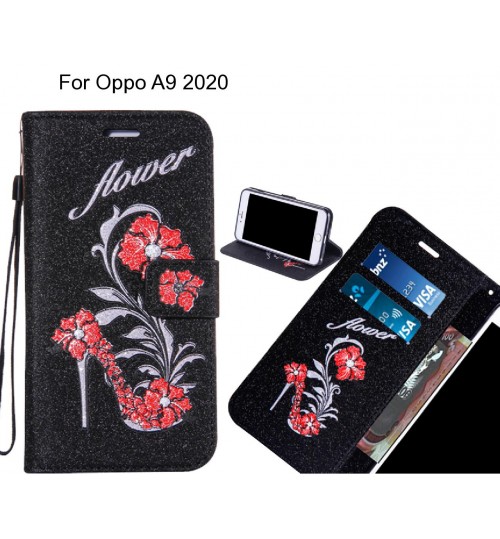 Oppo A9 2020 case Fashion Beauty Leather Flip Wallet Case