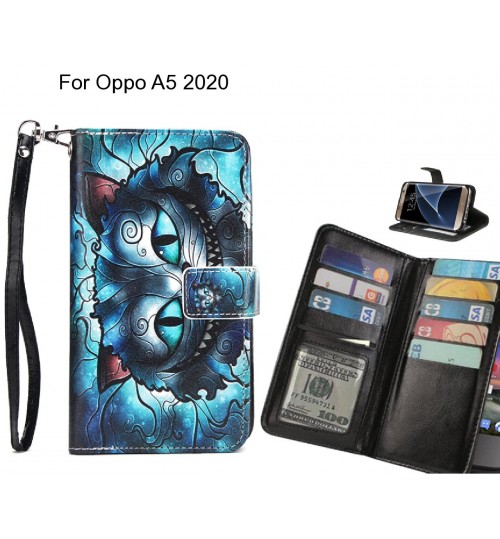 Oppo A5 2020 case Multifunction wallet leather case